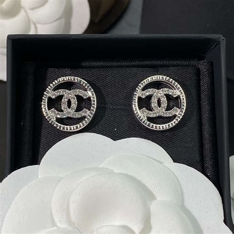 chanel double c earrings amazon|Chanel inspired double c earrings.